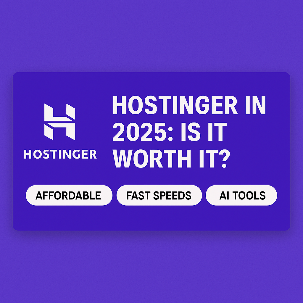Hostinger Review 2025: A Deep Dive - Beyond the Basics